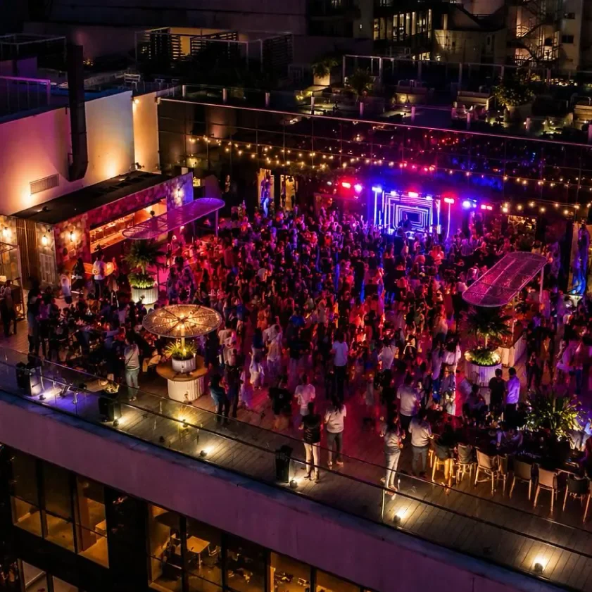 Terraza de HIT Events CEL