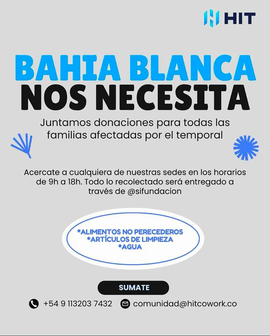 Bahía Blanca nos necesita